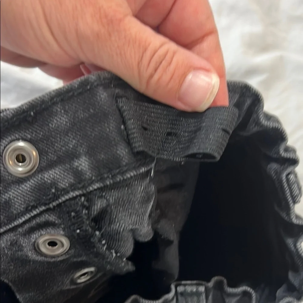 Old Navy Kids Black Denim Shorts